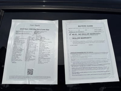 2023 RAM 1500 Big Horn