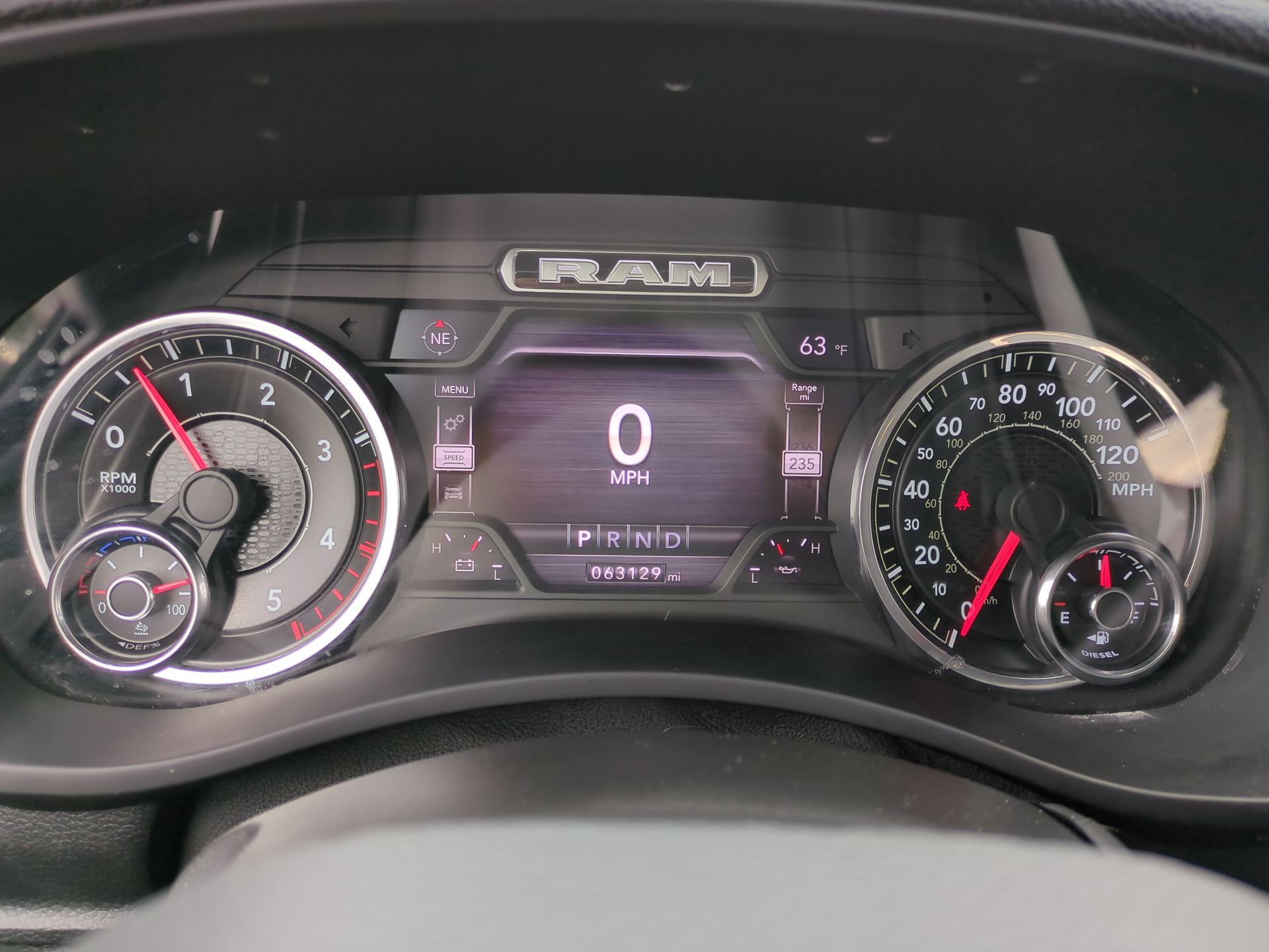 2019 RAM 2500 Laramie Crew Cab 4x4 6'4" Box