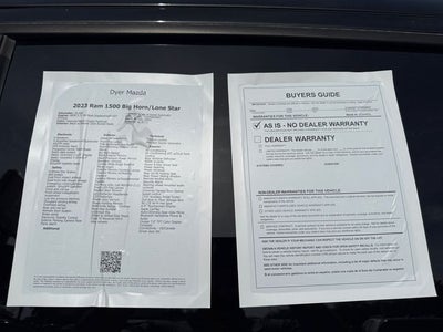 2023 RAM 1500 Big Horn/Lone Star