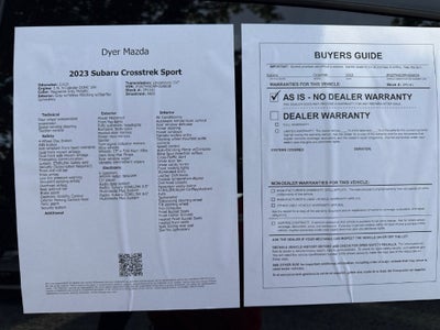 2023 Subaru Crosstrek Sport