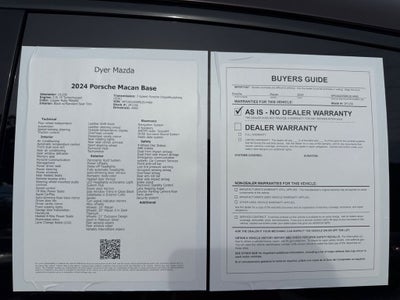 2024 Porsche Macan Base