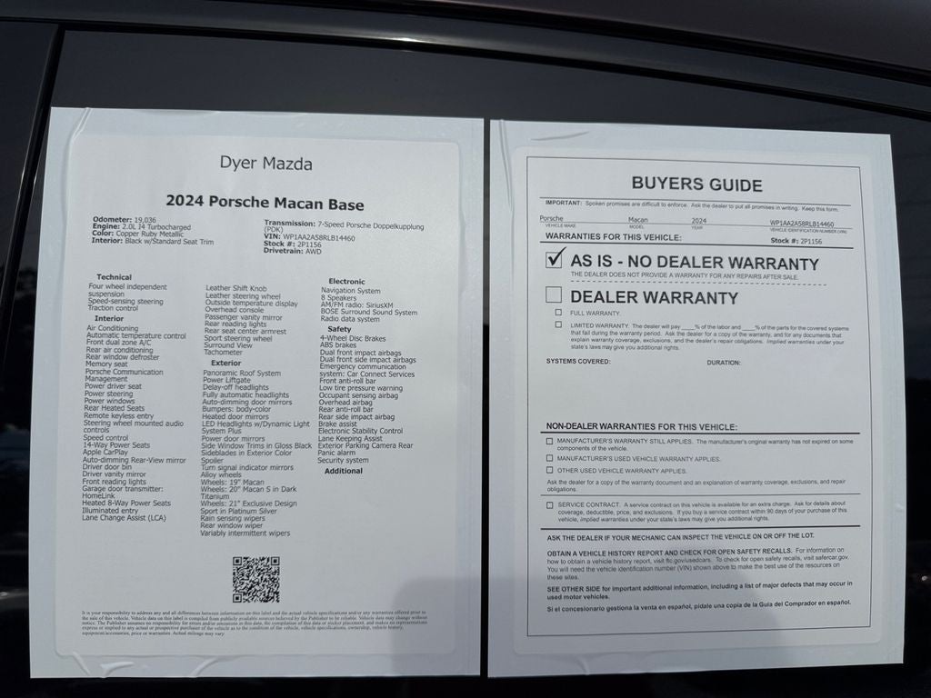 2024 Porsche Macan Base