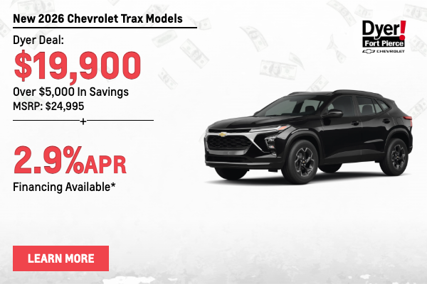 New 2026 Chevrolet Trax Models for sale Ft Pierce FL