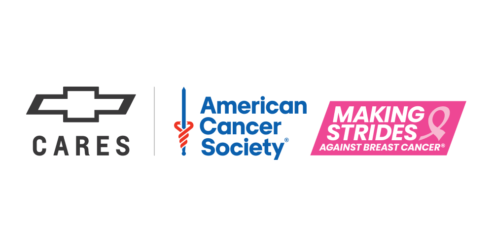 Chevy American Cancer Society Making Strides logos