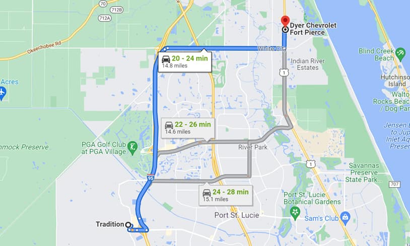 Dyer Chevrolet Fort Pierce in Fort Pierce FL