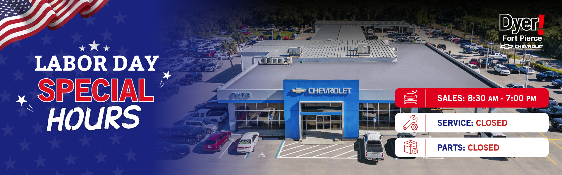 Labor Day Hours Dyer Chevy