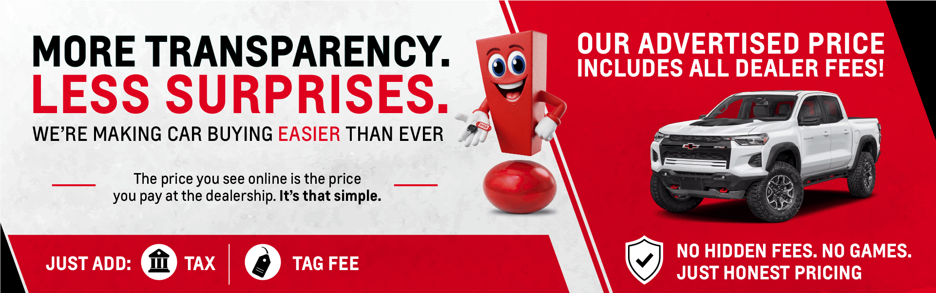 Dyer All-In Pricing