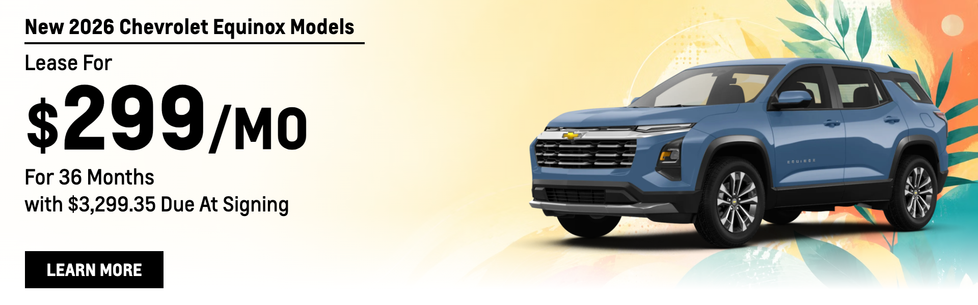 New 2026 Chevrolet Equinox Models