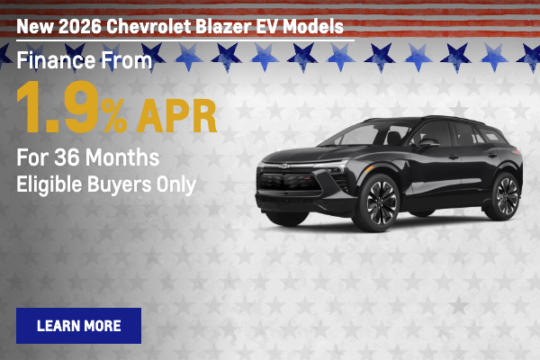New 2026 Chevrolet Blazer EV Models