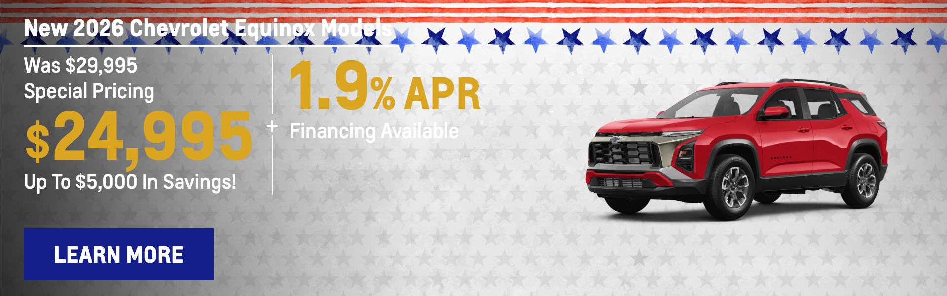 New 2026 Chevrolet Equinox Models