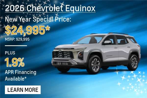 New 2026 Chevrolet Equinox Models Fort Pierce FL