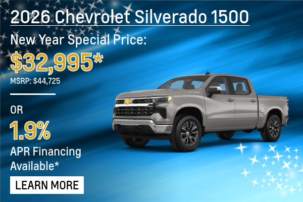 New 2026 Chevrolet Silverado 1500 Models Fort Pierce FL