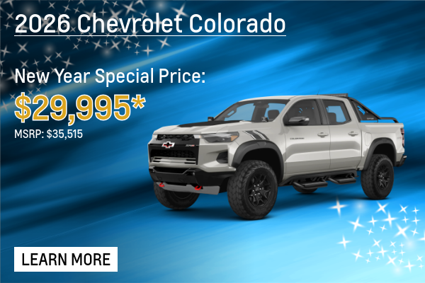 New 2026 Chevrolet Colorado Models Fort Pierce FL