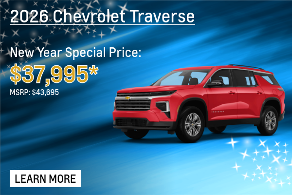 New 2026 Chevrolet Traverse Models Fort Pierce FL