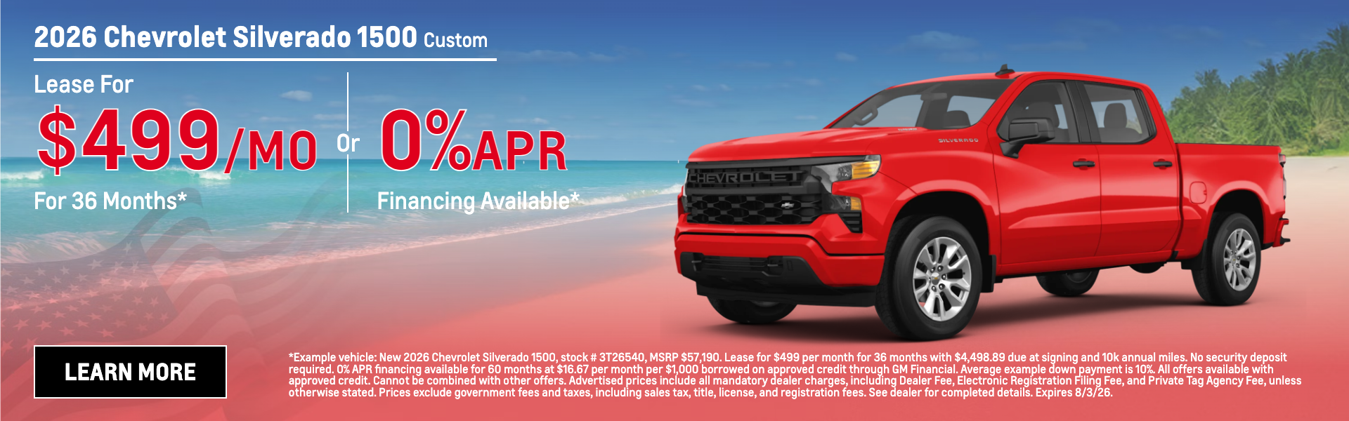 New 2026 Chevrolet Silverado 1500 Models