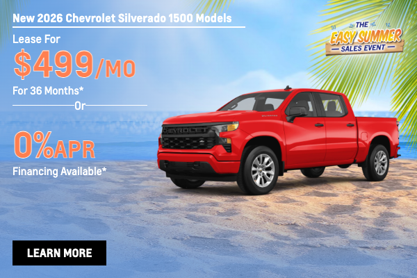 New 2026 Chevrolet Silverado 1500 Models for sale Ft Pierce