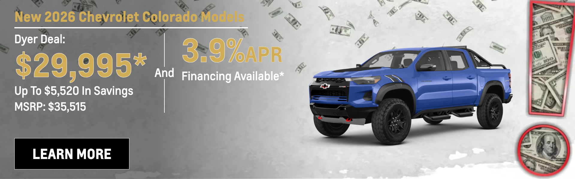 New 2026 Chevrolet Colorado Models Near Port St Lucie