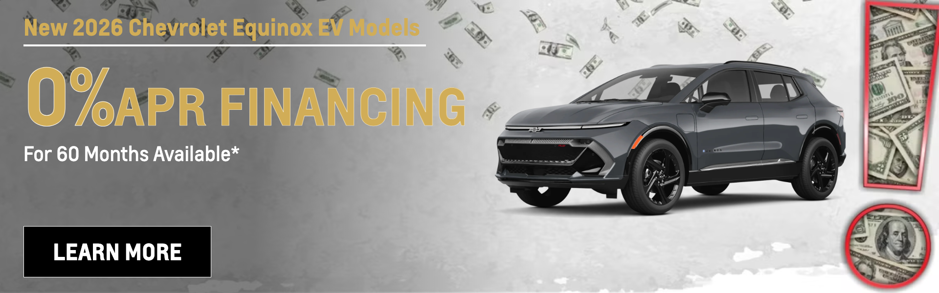 New 2026 Chevrolet Equinox EV Models