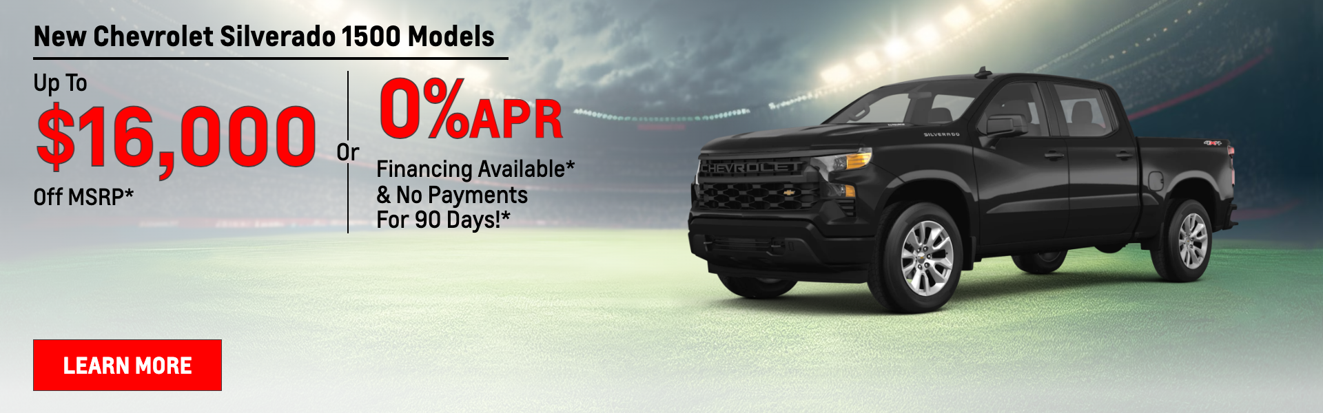 New Chevrolet Silverado 1500 Models