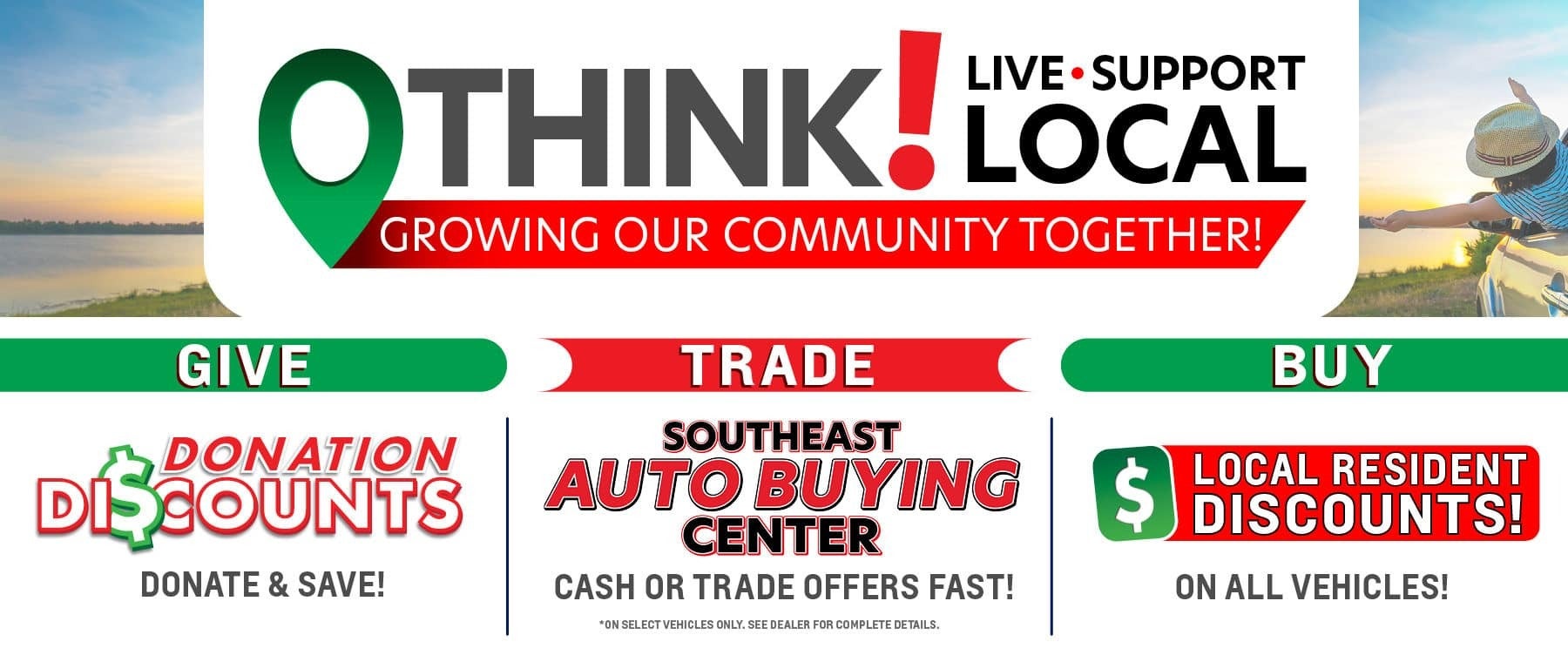 banner image of a Think Local